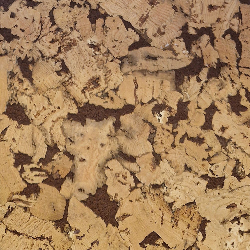 Wandkurk Madelief Naturel Bruin